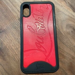 Christian Louboutin authentic iPhone case X/XS.